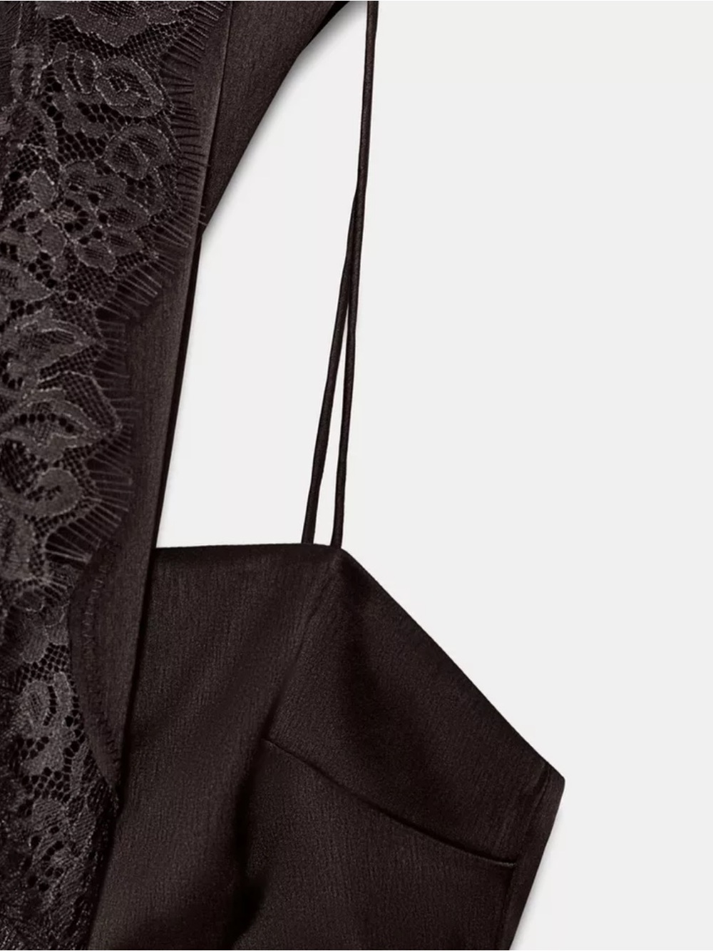 Zara NWT cut out lace dress brown 5919/213 - Picture 6 of 14